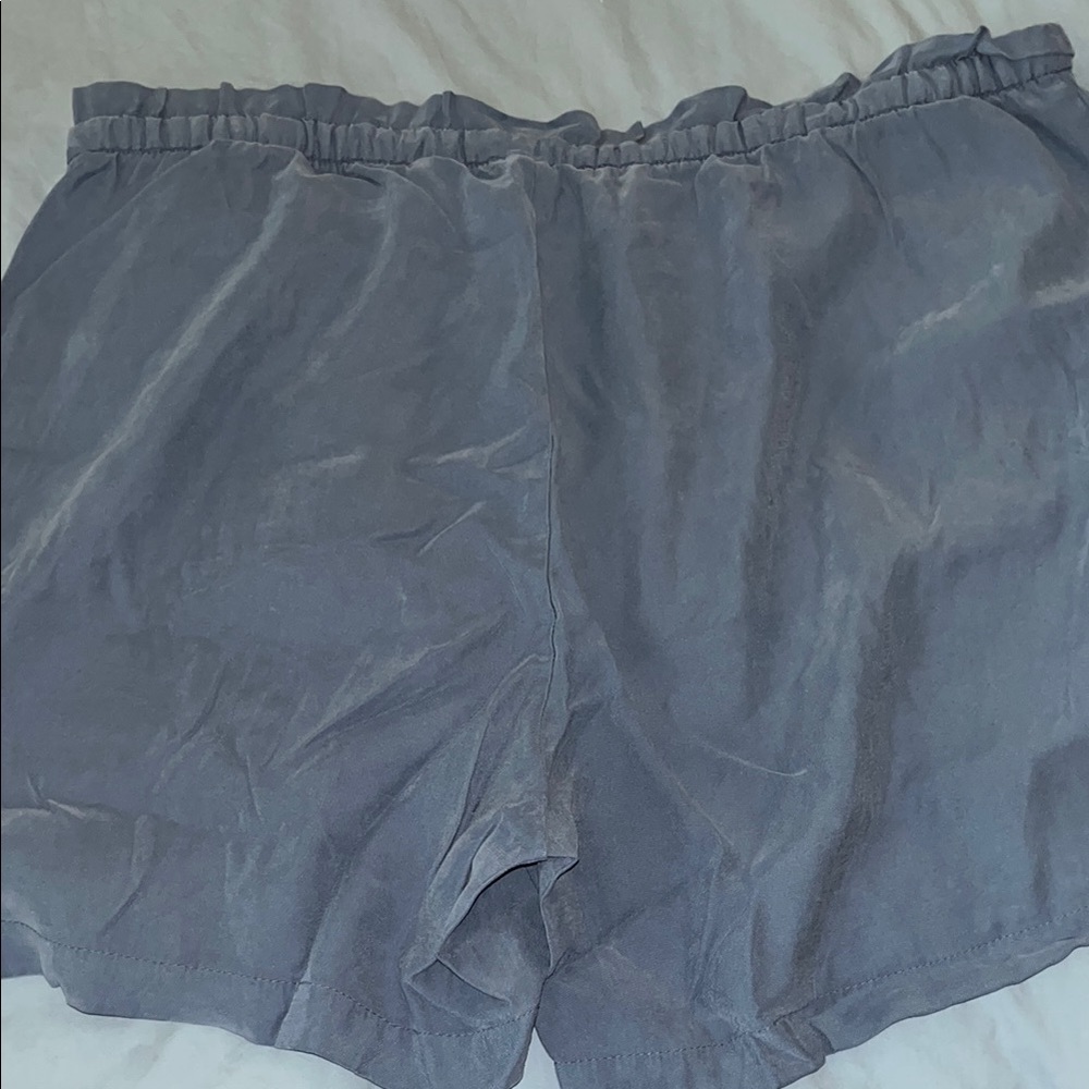 Comfortable Blue Drawstring Shorts - Picture 2 of 5